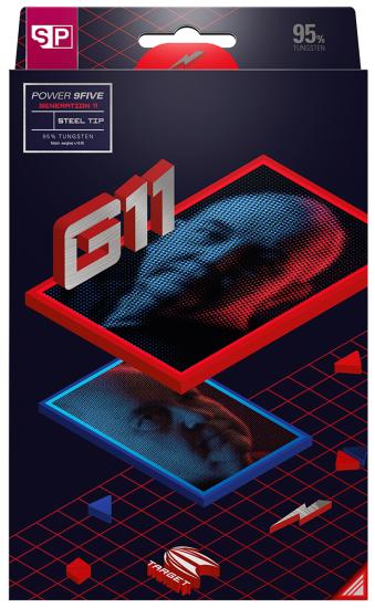 Target Phil Taylor Raw Power G11 95% Steeldart 24 g