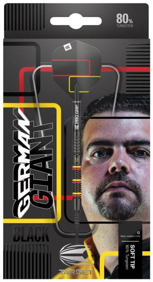 Target Gabriel Clemens 80% Schwarz Softdart 18-21g