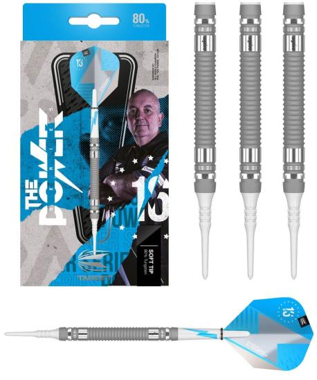 Phil Taylor Power Silber 80% 2022 Softdart 19-21g