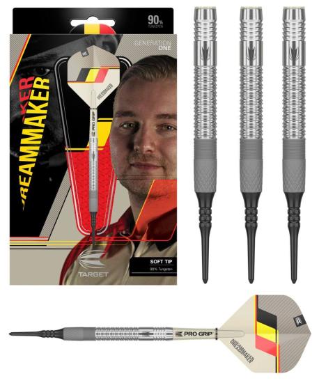 Target Dimitri van den Bergh G1 90% Softdart 19-21g