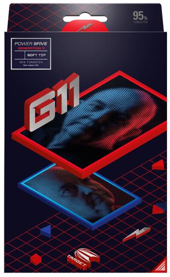 Target Phil Taylor Raw Power G11 95% Softdart 18 g