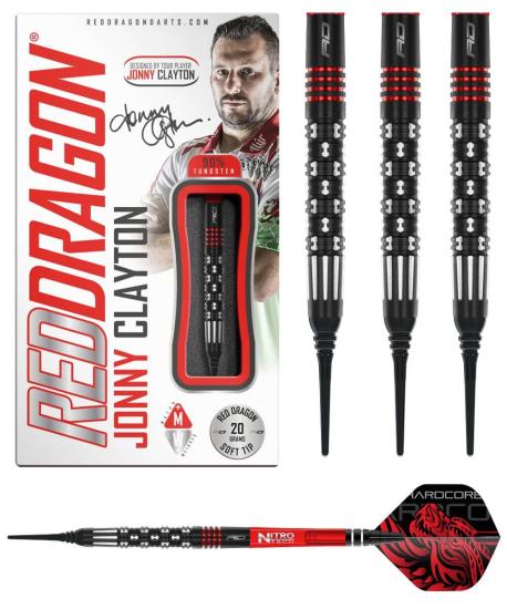 RedDragon Jonny Clayton Premier League SE Softdart 20g