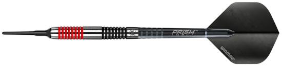 Winmau Ton Machine Schwarz-Rot Softdart 20g