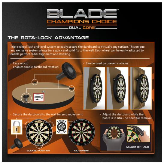 Winmau Champions Choice Blade Dual Core