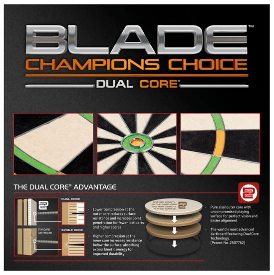 Winmau Champions Choice Blade Dual Core