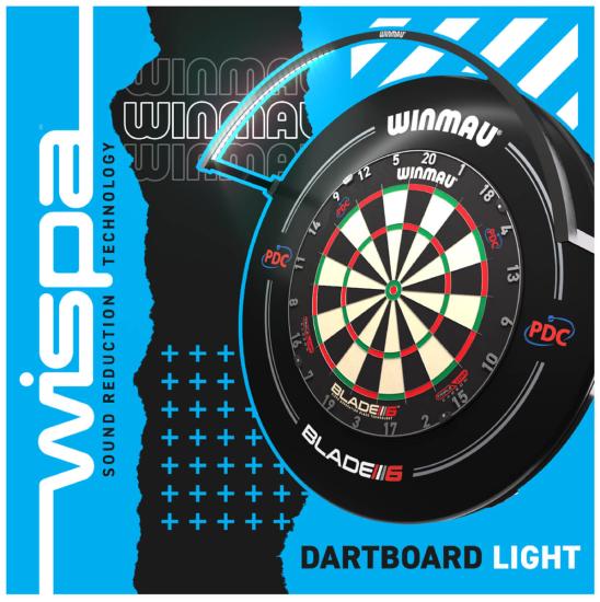 Winmau Wispa 120° Dartboard Licht