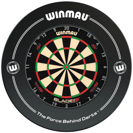 Winmau Surround Schwarz mit Logos