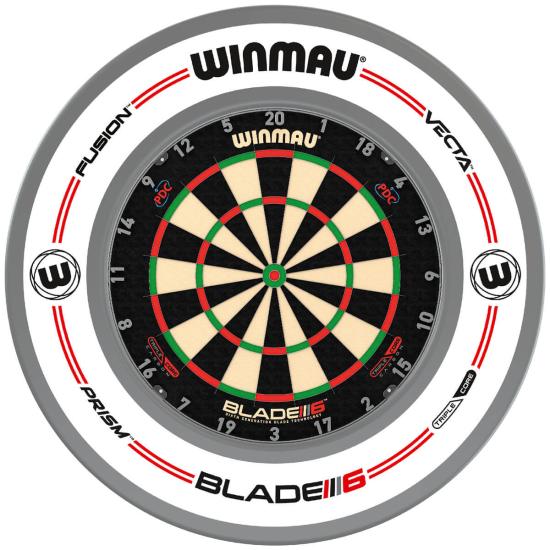 Winmau Surround Pro Line Weiß