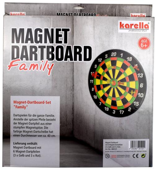 Karella Magnet-Dartboard-Set