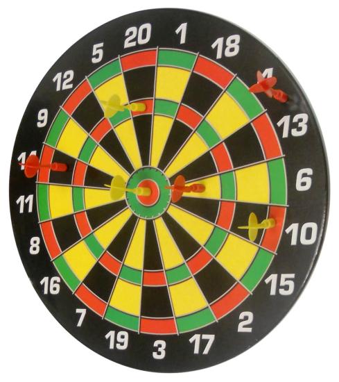 Karella Magnet-Dartboard-Set