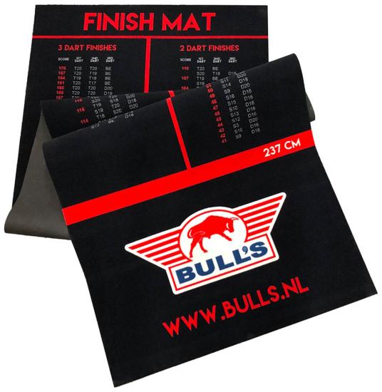 Bulls Finish Velour Teppich 60 cm mit Oche