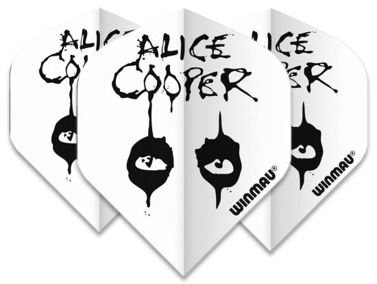 Winmau Rock Legends Alice Cooper Weiß