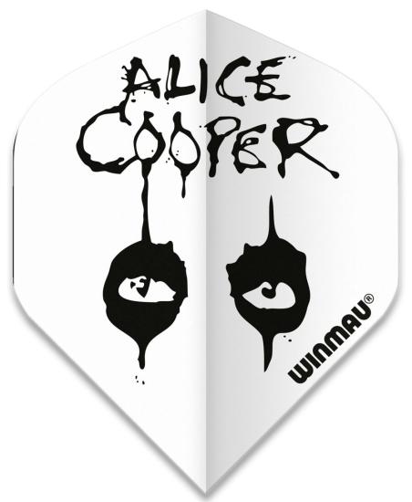 Winmau Rock Legends Alice Cooper Weiß
