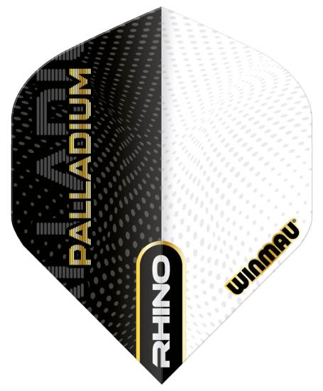 Winmau Rhino Palladium Flight Standard weiß-schwarz