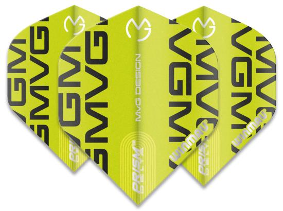Winmau Prism MvG Flight Grün-Schwarz