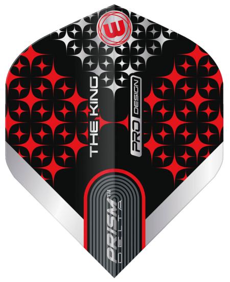 Winmau Prism Delta Flight The King Pro Design 