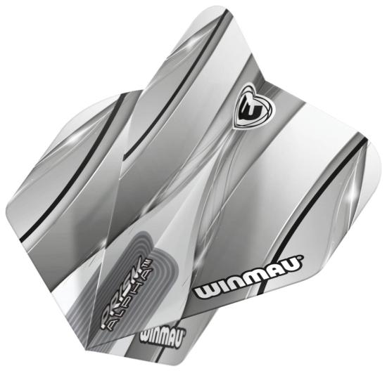 Winmau Prism Alpha Flight silber-grau