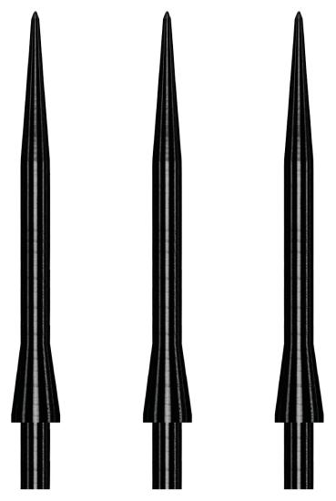 Winmau Velocity Schwarz Spitzen 32 mm