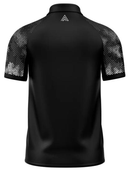 Arraz Hex Dartpolo Schwarz-Weiß