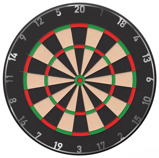 Bulls Metall Number Ring Set 3 Farben