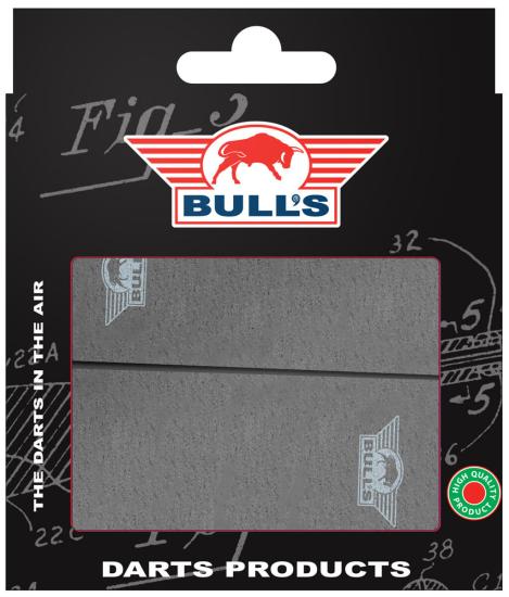 Bulls Dartboard Wedges Black Board Packer 4 Stück
