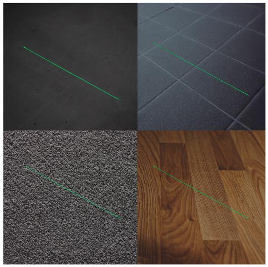 Bulls Green Laser Oche Laser Oche Abwurflinie