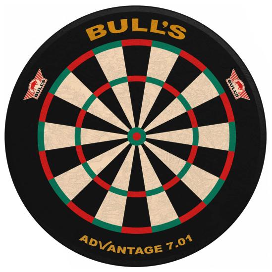 Bulls Mini Advantage Dartboard 10 cm Aussteller für Darts