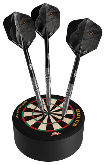 Bulls Mini Advantage Dartboard 10 cm Aussteller für Darts