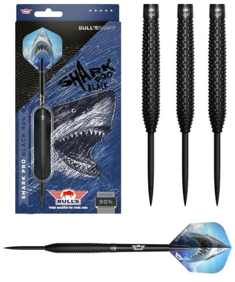 Bulls Shark Pro Black 90% Steeldart 25 g
