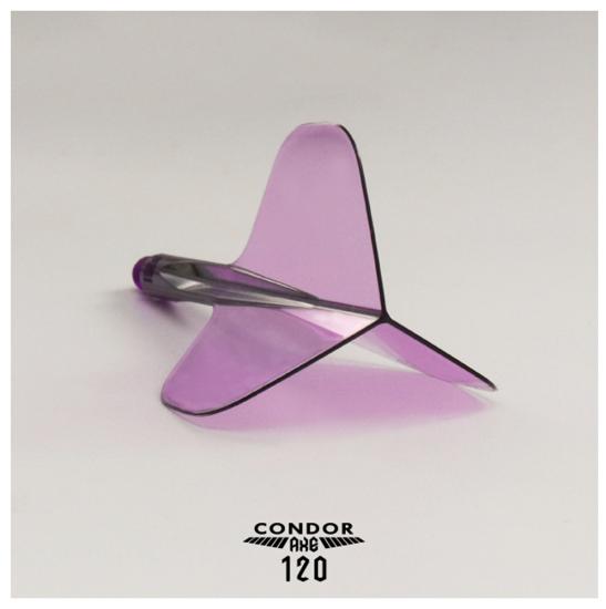 Condor AXE 120 Lila-Klar Flights Short 21,5 mm
