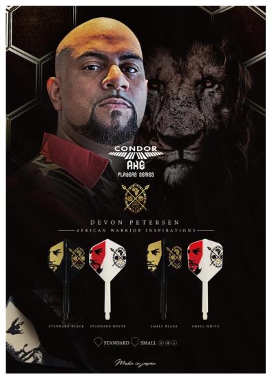 Condor Devon Petersen African Warrior AXE Small Flights weiß