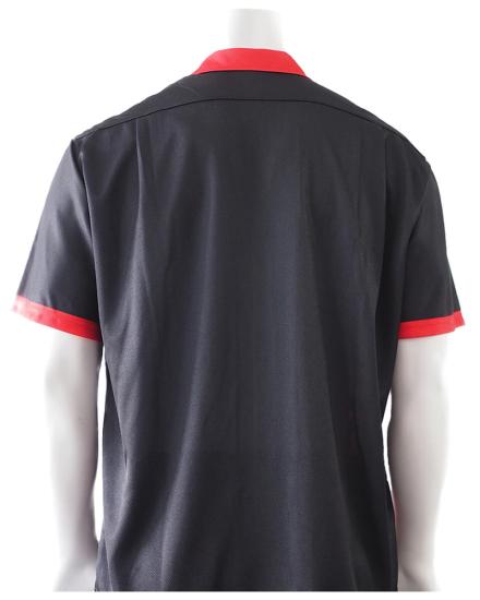 Darthemd Board schwarz-rot