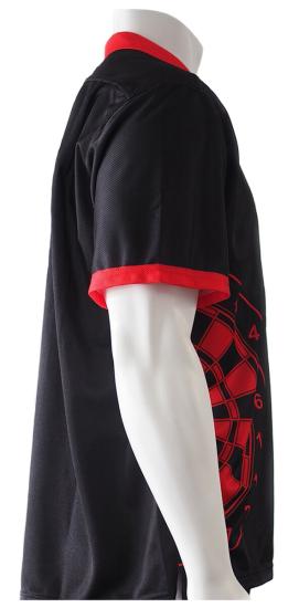 Darthemd Board schwarz-rot