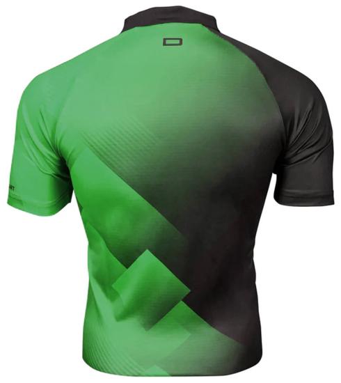 Datadart Vertex Dart Shirt Schwarz-Grün