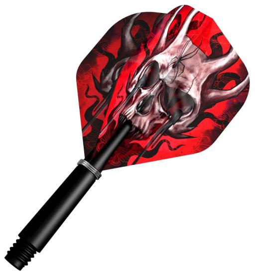 Designa Horror Show Dart Flights - No2 - Std - Horned Skull