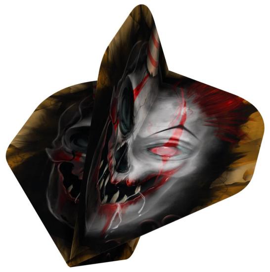 Designa Horror Show Dart Flights - No2 - Std - Killer Clown