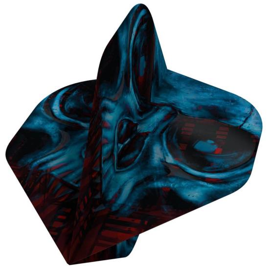 Designa Horror Show Dart Flights - No2 - Std - Zombie Skull