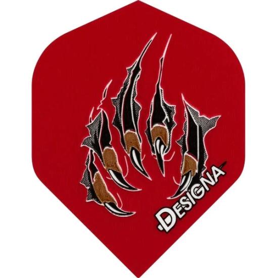 Designa Kralle Rot Flight