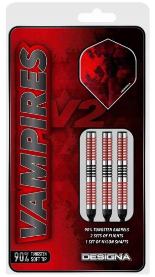 Designa Vampires V2 M2 90% Tungsten Softdart 19g