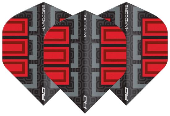 RedDragon Hardcore Radical Schwarz-Rot Blocks Flight