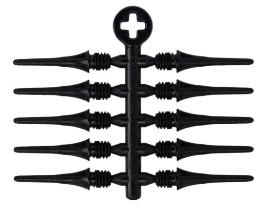 Cosmo Fit Point Plus 2 60 Stück Schwarz