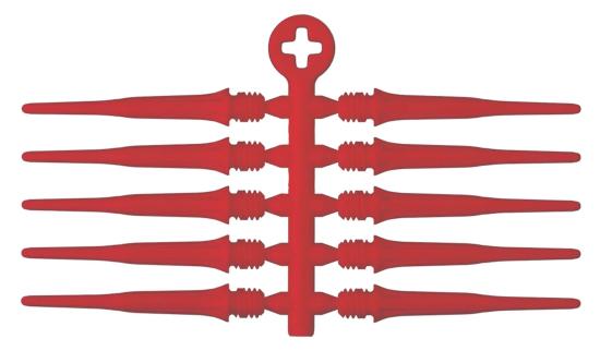 Cosmo Fit Point Plus 2 60 Stück Rot