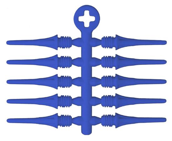 Cosmo Fit Point Plus 2 60 Stück Blau