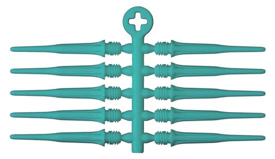 Cosmo Fit Point Plus 2 60 Stück Türkis