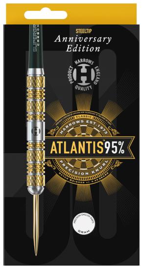 Harrows Atlantis 95% Steeldart 22-24-26g