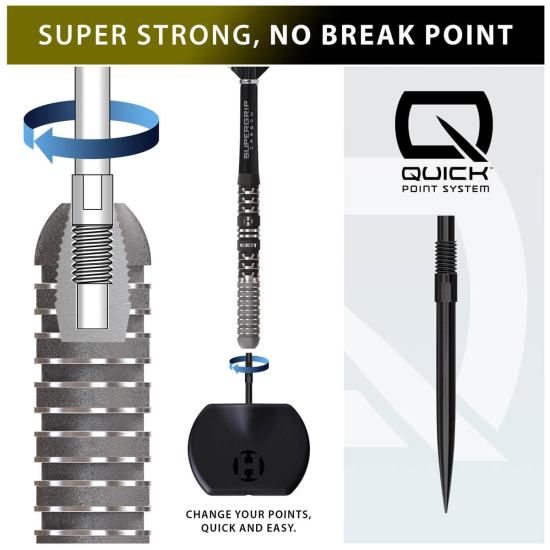 Harrows Chizzy 90% Serie 4 Steeldart 22-23-24-26g