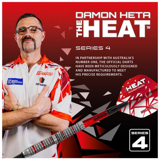 Harrows Damon Heta Serie 4 90% Softdart 18-20g