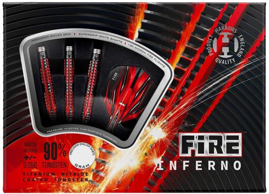 Harrows Fire Inferno 90% Steeldart 21-26g