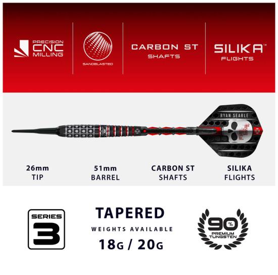 Harrows Ryan Searle Serie 3 90% Softdart 18-20g