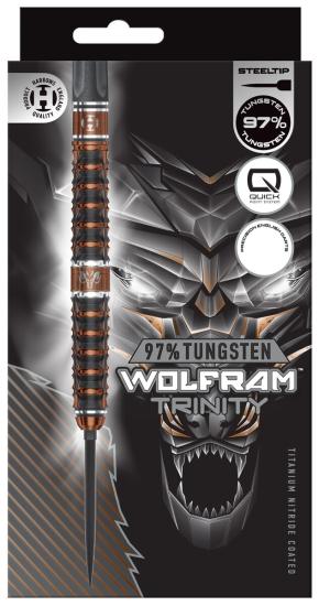 Harrows Wolfram Trinity 97% Steeldart 21-22-23-24-25-26g